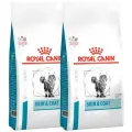 Сухой корм ROYAL CANIN SKIN & COAT для кастрированных котов и стерилизованных кошек с чувствительной кожей и шерстью (1,5 + 1,5 кг)