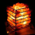 Соляная лампа настольная Куб Barry Cube из гималайской соли, светильник ночник