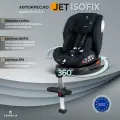 Автокресло детское Jovola Jet Isofix для новорожденных, 0-36 кг, группа 0+1+2+3, с упором в пол, черный