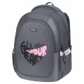 Ранец школьный Berlingo Modern Follow your heart 38х30х18 см, 3 отделения, 2 кармана, эргономичная спинка (RU-MD-1033)