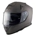 Мотошлем интеграл NOS “NS-10 TITANIUM MATT”, черный, унисекс, размер XL