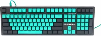 Клавиатура механическая Raskat KM002, зелёно-чёрные клавиши