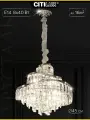 Люстра Citilux NAIAD CL315151, подвесная, хрустальная, хром