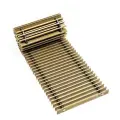 Решетка рулонная Techno РРА 250-2000/Б алюминиевая, цвет бронза