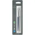 Набор Parker Jotter Duo: шариковая ручка Royal Blue CT и гелевая ручка Stainless Steel CT 2033156