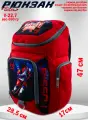 Спортивный рюкзак BITEX 28-121, для хоккея, 25 л, с карманом для обуви , красный п. э.