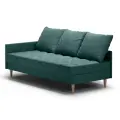 Кушетка WESTENY ART-313 левая 195x94x62, 90x190, 1 место, изумрудный велюр