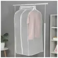 Чехол для одежды плотный Доляна, 60×110×50 см, PEVA, цвет белый