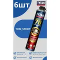 Монтажная пена Tytan Professional Ultra Fast 70 870 мл летняя 6 шт.