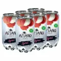 Газированный напиток Aziano со вкусом личи (Китай), 350 мл (6 шт)