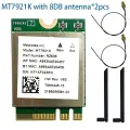 Беспроводная сетевая карта WDXUN MT7921K Wi-Fi 6E, MT7921K 8DB X 2