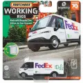 Машинка matchbox N3242 1:64 HLM92 GM BRIGHTDROP ZEVO 600 FedEx Engineering car gift for children