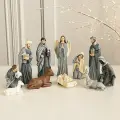 Набор фигур для рождественского вертепа чудесная история, полистоун, 13 см, 11 шт, Due Esse Christmas XNA23016461
