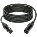 Klotz M1FM1N2000 M1 микрофонный кабель XLRI(F)/XLR(M), 20 м, черный, разъемы Neutrik