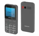 Мобильный телефон Maxvi B231 Серый 2 sim 2.31″ Цветной TFT GSM 1400 mAh