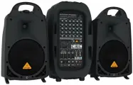 BEHRINGER PPA2000BT - 8-кан. порт. система звукоусиления, 10'+1', 2х1000Вт 4Ом, 2х500Вт 8Ом, DSP.