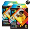 FUJIFILM Instax SQUARE пленка для камер SQ6 SQ10 SQ20, 20 SQ Rainbow