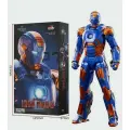 Kоллекционная лицензионная фигурка с аксессуарами от Marvel/ZD TOYS. Железный человек/Iron Man (Mark-27) Высота - 18 см