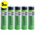 Аккумулятор 18650 (5 шт) LiitoKala NCR18650B 3.7V 3400mAh с выпуклым плюсовым контактом / Литий-ионная АКБ 3.7В с емкостью 3400мАч