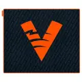 Коврик Virtus.pro Control Edition L, черный/оранжевый, L