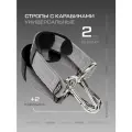 Крепление для турника стропа на гамак и гриф штанги подвесы качели фиксатор спортивный