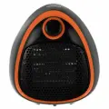 Тепловентилятор керамический TechFurn / черный оранжевый / 1300Вт