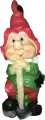 Садовый гном с мотыгой от бренда Голден Крафт, высота 48 см