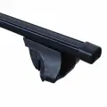 Багажник на рейлинги (сталь) 120 см в пластике