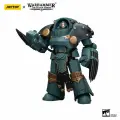 Фигурка JOYTOY Warhammer 40k 1:18 30K Sons Of Horus Tartaros Terminator Squad Terminator With Lightning Claws JT7202