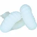 Гибкий полимерный ПВХ воздуховод PVC White 152 мм, 10 м DEC P152/10