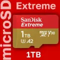 Карта памяти Sandisk Extreme micro SDXC 1Tb (190/130Mb/s) UHS-I U3 V30 A2 SDSQXAV-1TOO-GN6MN