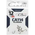 Крючки Cobra ALLROUND, серия CA114, № 12, 10 шт.