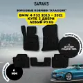 Ворсовые коврики классик 6 мм для BMW 4 F32 2013-2021 Купе 3 двери С левым рулем / БМВ 4 Ф32
