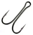 Крючки для рыбалки Saikyo двойные Normal Shank KH-11041 № 2 BN ( упк. по 100шт.)
