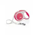Поводок-рулетка Flexi New Comfort tape S 5m 15kg red
