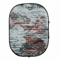 Фон 2в1 складной на каркасе 150х200 см художественный стена Selens 8402397 oval printing background board