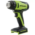 Строительный фен Greenworks G24HG, 24V, 550°С, 200 л/мин, без АКБ и ЗУ (3400207)