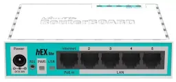 Маршрутизатор MikroTik HEX LITE (RB750r2)
