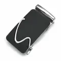 Пряжка ремня Head Pants Belt Head Pants Belt Clip, матовая, серебристая, 4 см