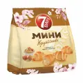 Упаковка из 10 штук Круассаны мини 7Days с кремом Карамель 265г