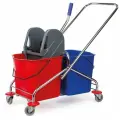 Тележка уборочная Brabix 601499 90 см красный 10.03 кг 25 л 41 см