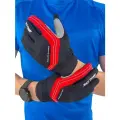 Перчатки для лыжероллеров SKI TIME ROLLER с липучкой черн. XL