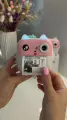 Детский фотоаппарат моментальной печати, встроенные игры, MP3 плеер, печать фото с телефона, розовый