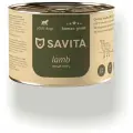 SAVITA консервы для собак Ягненок. Влажный корм, 24 шт по 240 гр