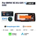 MEKEDE Snapdragon Android беспроводной Carplay GPS интеллект мультимедийный плеер 2-диновое автомобильное радио для BMW X3 G01 X4 G02 2018-2022 EVO, 8 128GB EVO 680