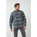 MCP Моторубашка мужская Rebel Full kevlar (Blue white/ black, 2XL)