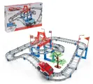 Детский автотрек Крутой вираж , работает от батареек