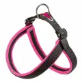 Шлейка для собак Ferplast AGILA FLUO 2 нейлоновая с мягкой подкладкой, фуксия