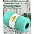 Пряжа Кид-Мохер MARE CALDO 37% кид-мохер, 15% шерсть, 30%/18%, 100гр./1300мет. цв. 033 аквамарин (вес 250гр.)