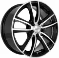 Литой колесный диск X-trike X-116M 6.5x16/5x114.3 D67.1 ET35 BK/FP